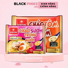 Cháo sườn trứng muối/tôm nấm Vifon gói 80g