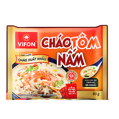 Cháo sườn trứng muối/tôm nấm Vifon gói 80g