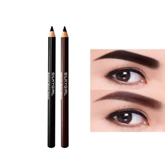 Chì kẻ chân mày Silkygirl - màu đen 01 Soft Black/màu nâu đậm 02 Dark Brown