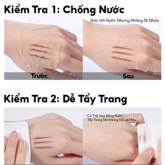 Chì kẻ mày Colorkey lâu trôi, kháng nước - 01 nâu mocha/02 nâu tây/03 đen tro 35g