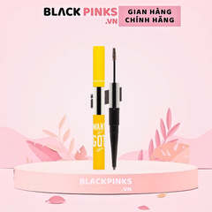 Chì kẻ mày Lemonade 2 đầu - màu nâu sáng/màu nâu đậm/màu nâu xám 2g+2ml