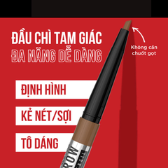 Chì kẻ mày Maybelline 36h lâu trôi 01 nâu đậm 0.25g