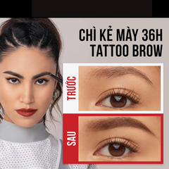 Chì kẻ mày Maybelline 36h lâu trôi 01 nâu đậm 0.25g