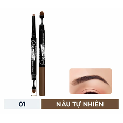 Chì kẻ mày hai đầu Silkygirl 24hr Flat Tip 0.15g