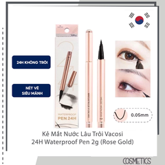 Chì vặn kẻ mắt Vacosi dạng gel màu đen 5ml