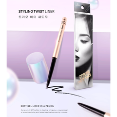 Chì vặn kẻ mắt Vacosi dạng gel màu đen 5ml