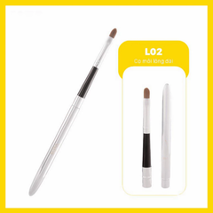 Cọ môi Vacosi có nắp đậy L01/lông dài L02/đầu tròn L10