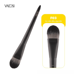 Cọ Vacosi bảng F nền/phủ/che khuyết điểm/tạo khối