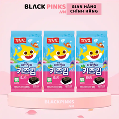 Combo 3/9 gói rong biển Organic Pink Fong 4g