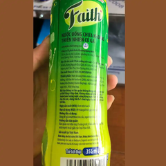 Combo 6/thùng 24 chai nước khoáng Quang Hanh Faith hương vị Chanh muối 355ml