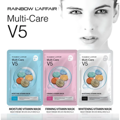 Hộp 10 miếng mặt nạ Rainbow L’affair Multi-care 25ml