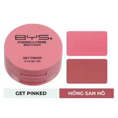 Combo má hồng dạng kem và phấn Bys 4g
