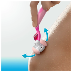 Dao cạo cho nữ Gilette Venus hoa Trà Trắng (1 cán + 2 lưỡi)