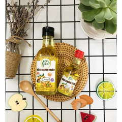 Dầu ăn dặm hạnh nhân nguyên chất Ecofood 60ml dành cho trẻ từ 6 tháng tuổi