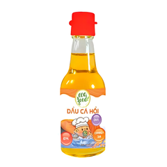 Dầu cá hồi nguyên chất Ecofood 60ml dành cho trẻ từ 6 tháng tuổi