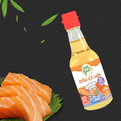 Dầu cá hồi nguyên chất Ecofood 60ml dành cho trẻ từ 6 tháng tuổi