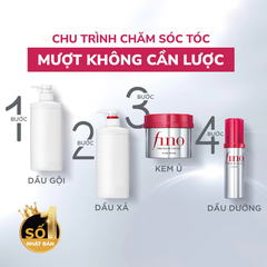 Dầu dưỡng tóc Fino Premium Touch cải thiện tóc hư tổn 70ml