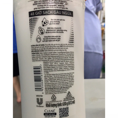 Dầu gội Clear 48 giờ sạch gàu ngứa 630g