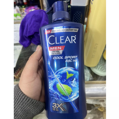 Dầu gội Clear Men sạch gàu Cool Sport Bạc Hà 900g