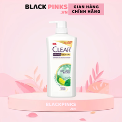 Dầu gội Clear sạch gàu mát lạnh Bạc Hà 630g