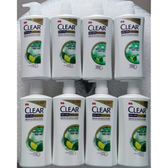 Dầu gội Clear sạch gàu mát lạnh Bạc Hà 630g