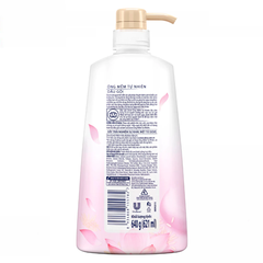 Dầu gội Dove óng mềm tự nhiên 640g