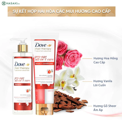 Dầu Gội Dove tóc phồng dày & ngăn lão hóa 380ml