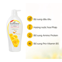 Dầu gội Enchanteur dưỡng tóc siêu mượt Charming 650g