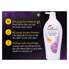 Dầu gội Enchanteur dưỡng tóc siêu mượt Sensation 650g