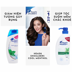 Dầu gội Head & Shoulders bạc hà mát lạnh 170ml/625ml