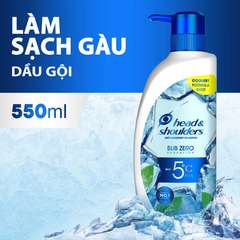 Dầu gội Head & Shoulders băng lạnh sạch gàu 550ml