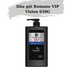 Dầu gội hương nước hoa cao cấp Romano VIP Vision/Passion 650g