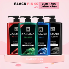 Dầu gội hương nước hoa Romano Classic/Attitude/Force/Gentleman 650g