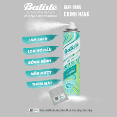 Dầu gội khô Batiste hương tươi mát/cổ điển/hoa thiên nhiên/hoa anh đào/hoa quyến rũ 200ml