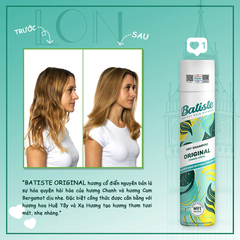 Dầu gội khô Batiste hương tươi mát/cổ điển/hoa thiên nhiên/hoa anh đào/hoa quyến rũ 200ml