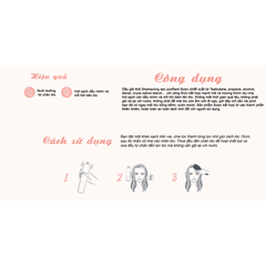 Dầu gội khô Evoluderm cho mọi loại tóc 200ml/400ml