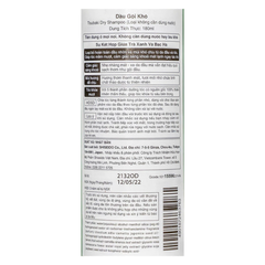 Dầu gội khô Tsubaki dạng gel dành cho tóc dầu, bết 180ml