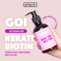 Dầu gội Milaganics Keratin & Biotin giảm rụng tóc 240ml