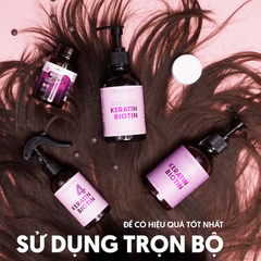 Dầu gội Milaganics Keratin & Biotin giảm rụng tóc 240ml