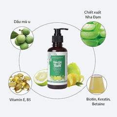 Dầu gội Milaganics tinh dầu Bưởi kích thích mọc tóc 250ml/500ml