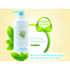 Dầu gội Naris Nature dịu nhẹ hương hoa tươi mát 500ml