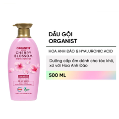 Dầu gội Organist hoa Anh Đào cho tóc khô xơ 500ml