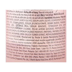 Dầu gội Pantene Micellar chiết xuất nước hoa hồng 530ml