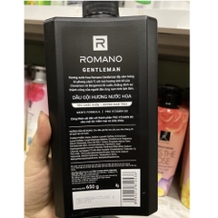 Dầu gội Romano hương nước hoa Gentleman/Classic/Attitude 650g