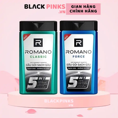 Dầu gội sạch gàu hương nước hoa Romano Classic/Force 180g