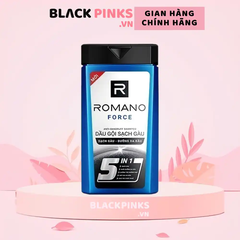Dầu gội sạch gàu hương nước hoa Romano Classic/Force 180g