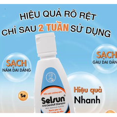 Dầu gội Selsun ngừa gàu và ngứa 1% Selenium Sulfide 50ml/100ml/250ml