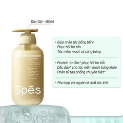 Dầu gội Spes Keratin Silky 480ml