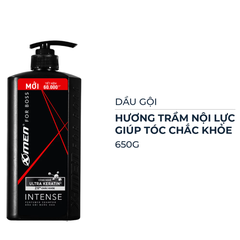 Dầu gội X-Men For Boss Intense hương trầm nội lực 650g