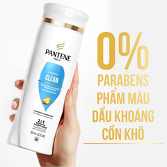 Dầu gội xả 2in1 Pantene sạch sâu chắc khỏe 355ml